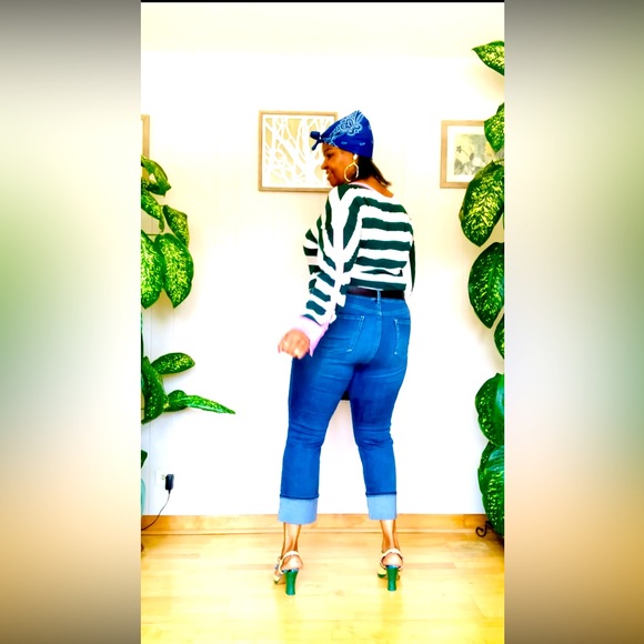 ✨ Antrhopologie✨ Raffia Chunky Sandals W/Corked Heels & Floral Accent - Picture 16 of 16